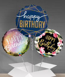 Happy Birthday Balloon In a Box | Party Save Smile